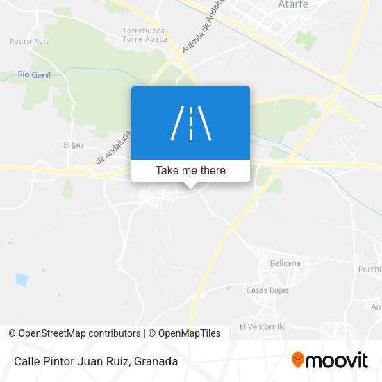Calle Pintor Juan Ruiz map