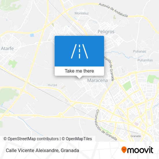 Calle Vicente Aleixandre map