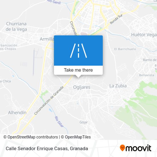Calle Senador Enrique Casas map