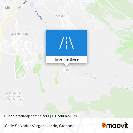 Calle Salvador Vargas Uceda map