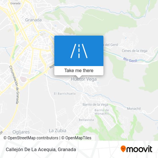 Callejón De La Acequia map