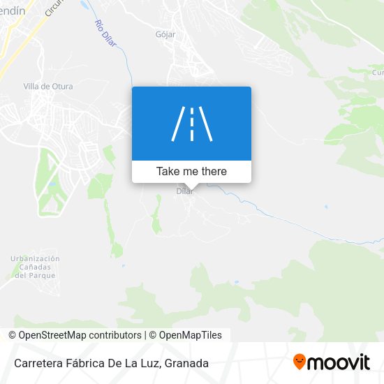 Carretera Fábrica De La Luz map