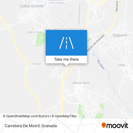 Carretera De Motril map