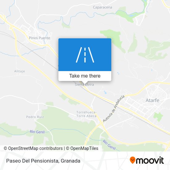 Paseo Del Pensionista map