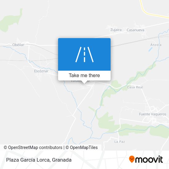 Plaza García Lorca map
