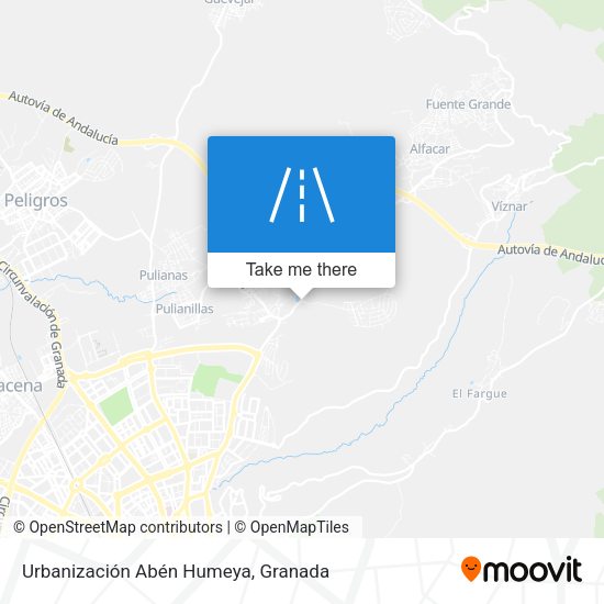 Urbanización Abén Humeya map
