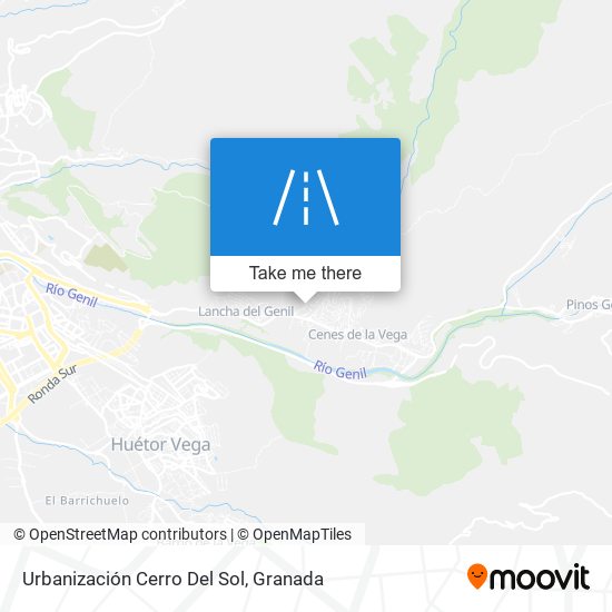 mapa Urbanización Cerro Del Sol