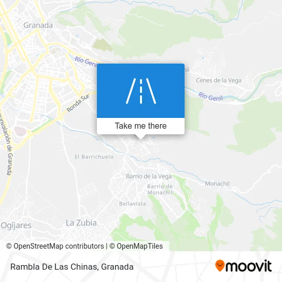 Rambla De Las Chinas map