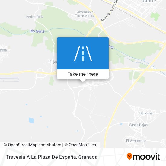 Travesía A La Plaza De España map