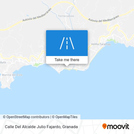 Calle Del Alcalde Julio Fajardo map