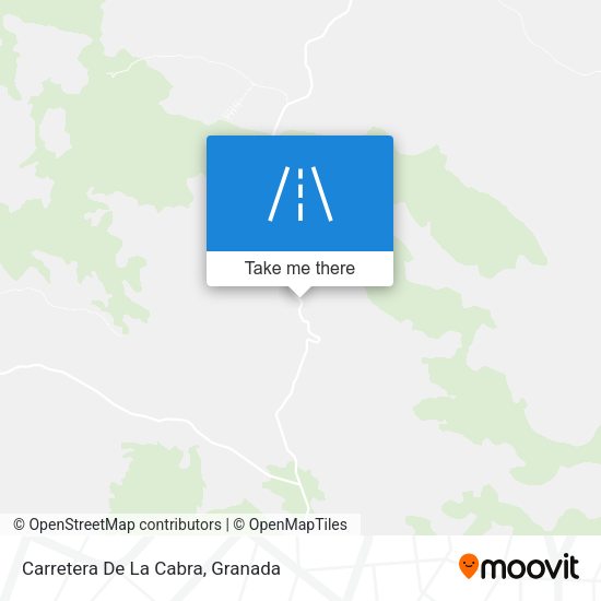 Carretera De La Cabra map