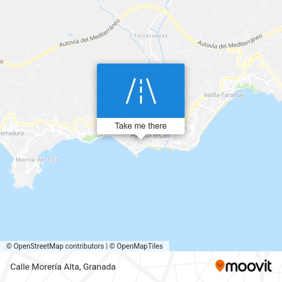 Calle Morería Alta map
