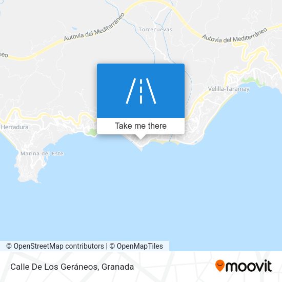 Calle De Los Geráneos map
