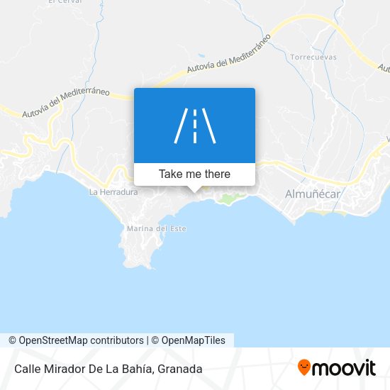 Calle Mirador De La Bahía map