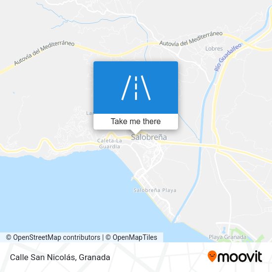 Calle San Nicolás map