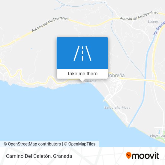 Camino Del Caletón map