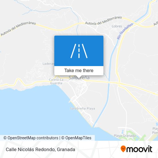 Calle Nicolás Redondo map