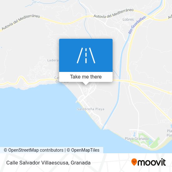 Calle Salvador Villaescusa map