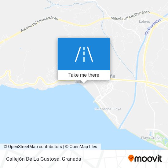 Callejón De La Gustosa map