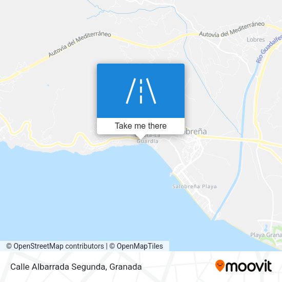 Calle Albarrada Segunda map