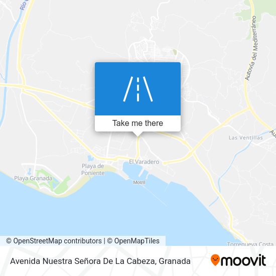 Avenida Nuestra Señora De La Cabeza map