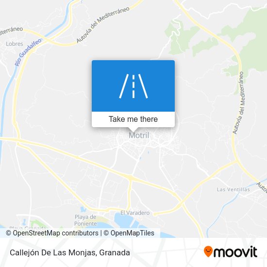 Callejón De Las Monjas map