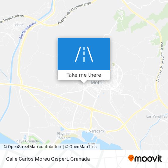 Calle Carlos Moreu Gispert map