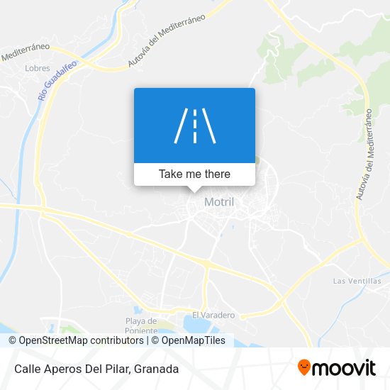 Calle Aperos Del Pilar map