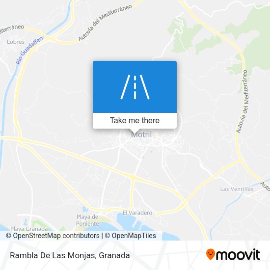 Rambla De Las Monjas map