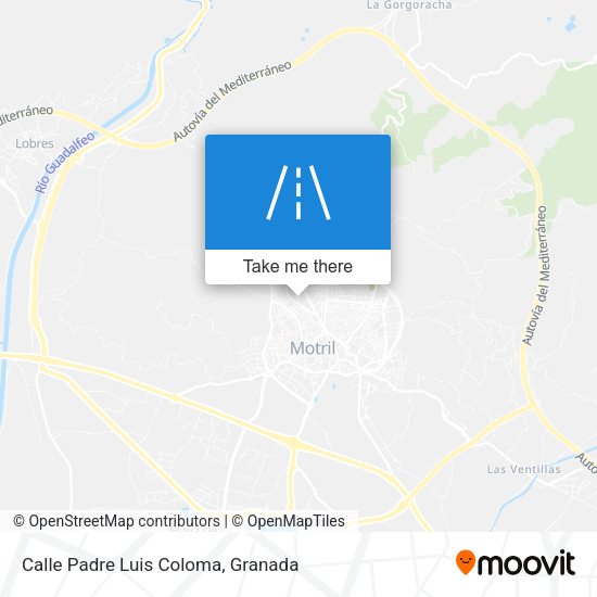 Calle Padre Luis Coloma map