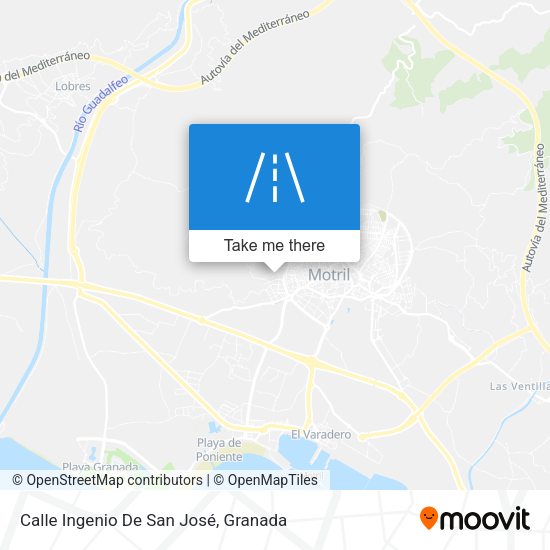 Calle Ingenio De San José map
