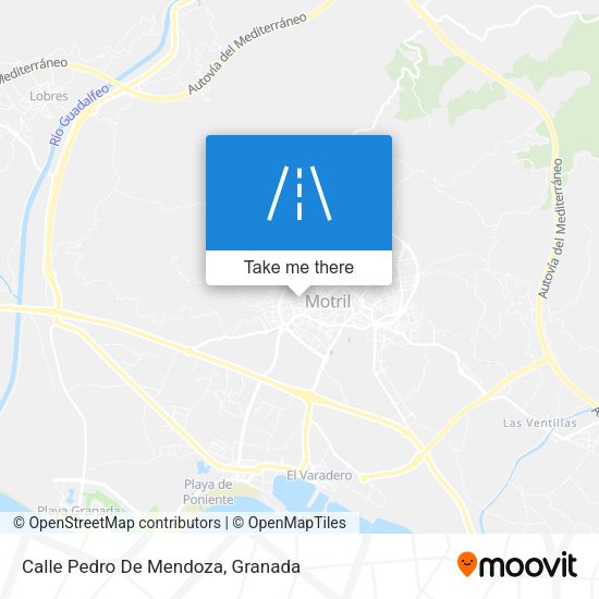 Calle Pedro De Mendoza map