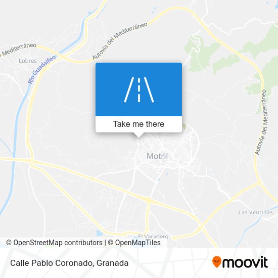 Calle Pablo Coronado map