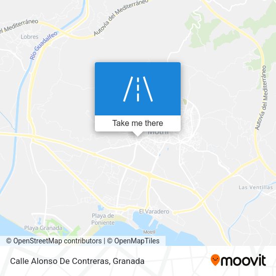 Calle Alonso De Contreras map