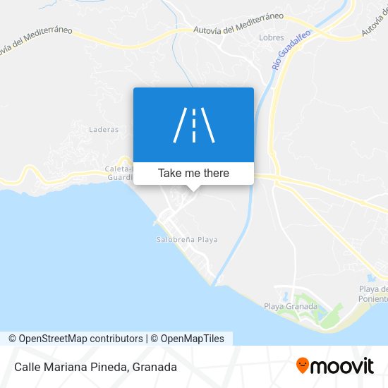 Calle Mariana Pineda map
