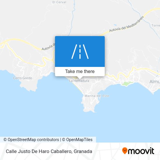 Calle Justo De Haro Caballero map