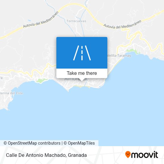 Calle De Antonio Machado map