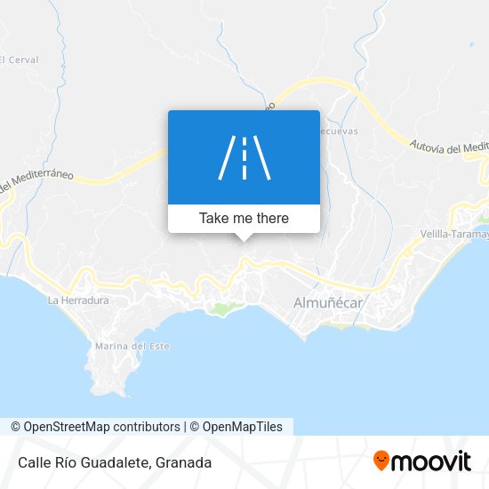 Calle Río Guadalete map