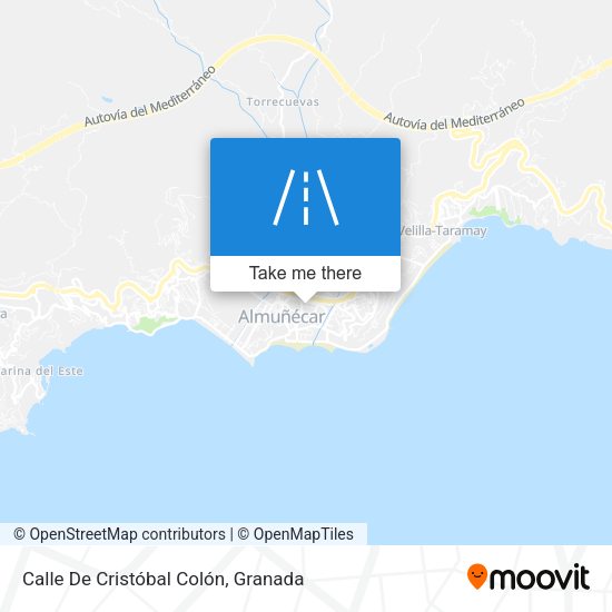 Calle De Cristóbal Colón map