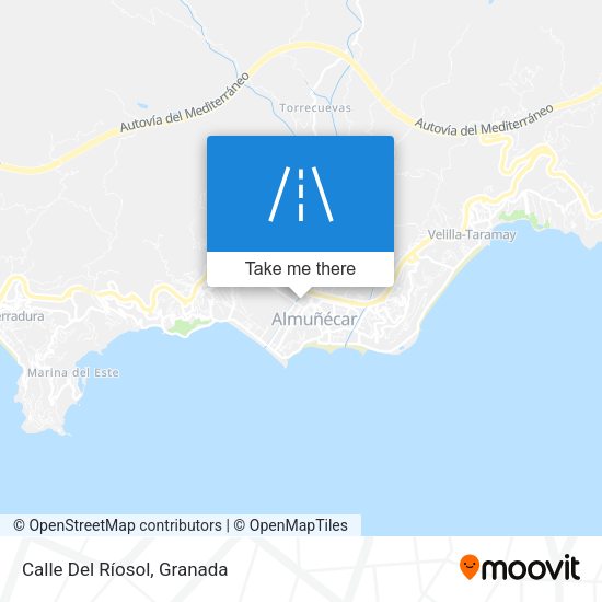 Calle Del Ríosol map