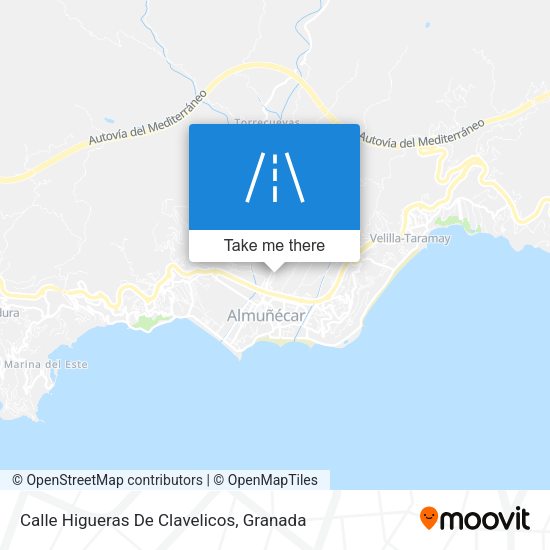 Calle Higueras De Clavelicos map