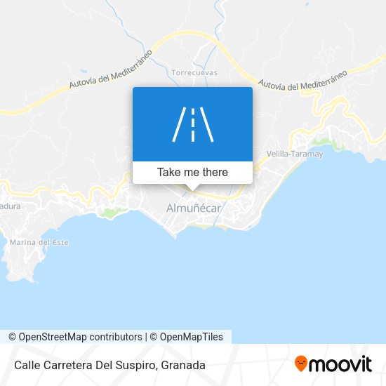 Calle Carretera Del Suspiro map