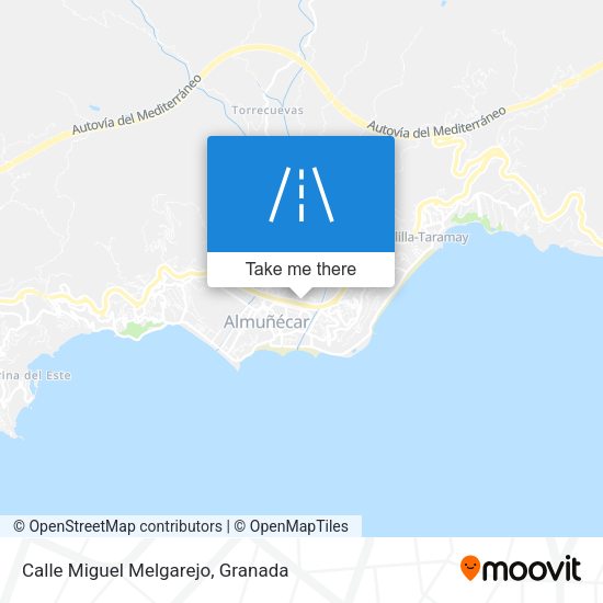 Calle Miguel Melgarejo map