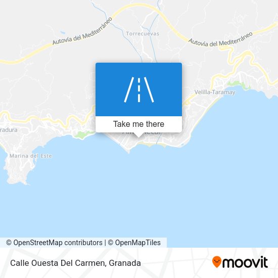 Calle Ouesta Del Carmen map