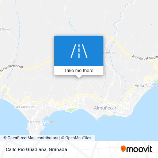 Calle Río Guadiana map