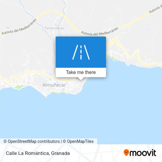 Calle La Romántica map