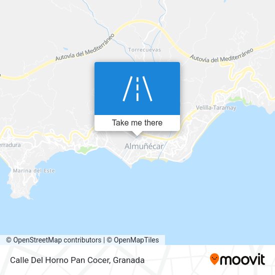 Calle Del Horno Pan Cocer map