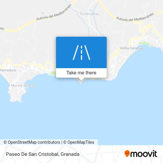 Paseo De San Cristobal map