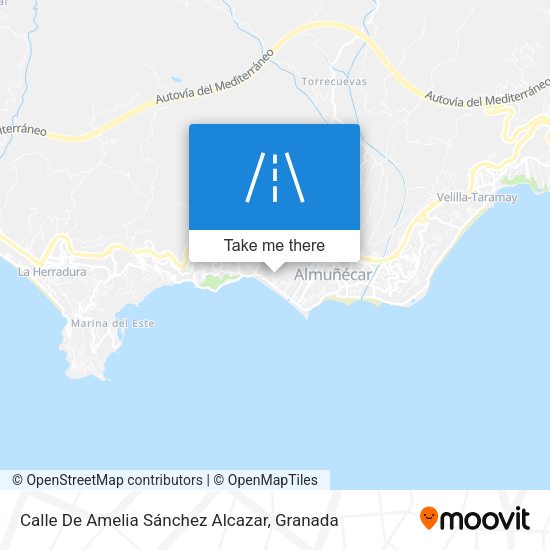 Calle De Amelia Sánchez Alcazar map