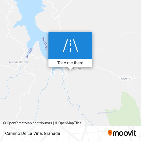 Camino De La Viña map